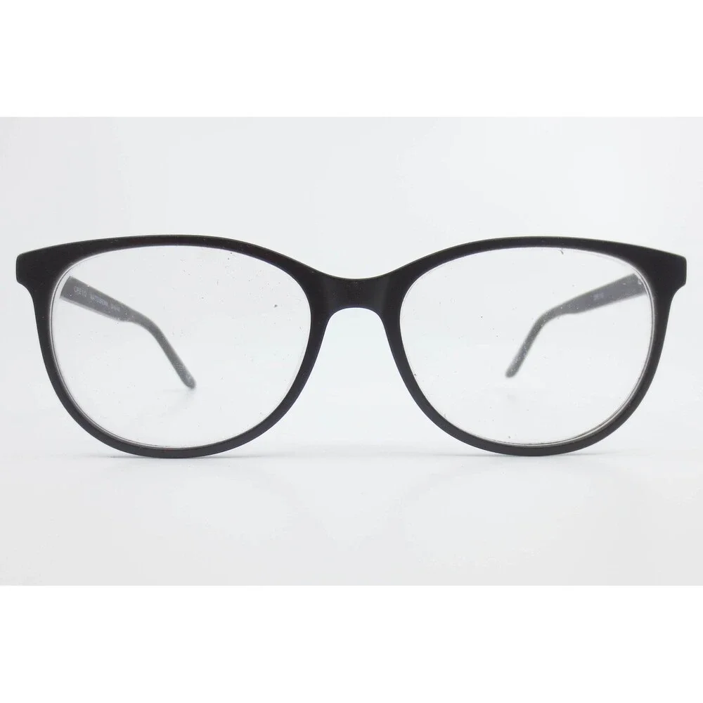 CPE 112 Matte Brown Cat Eye Eyeglass Frames 53-16-140 Round Glasses
